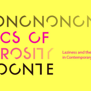 CfP Laocoonte 11: ‘Poetics of inoperosity’